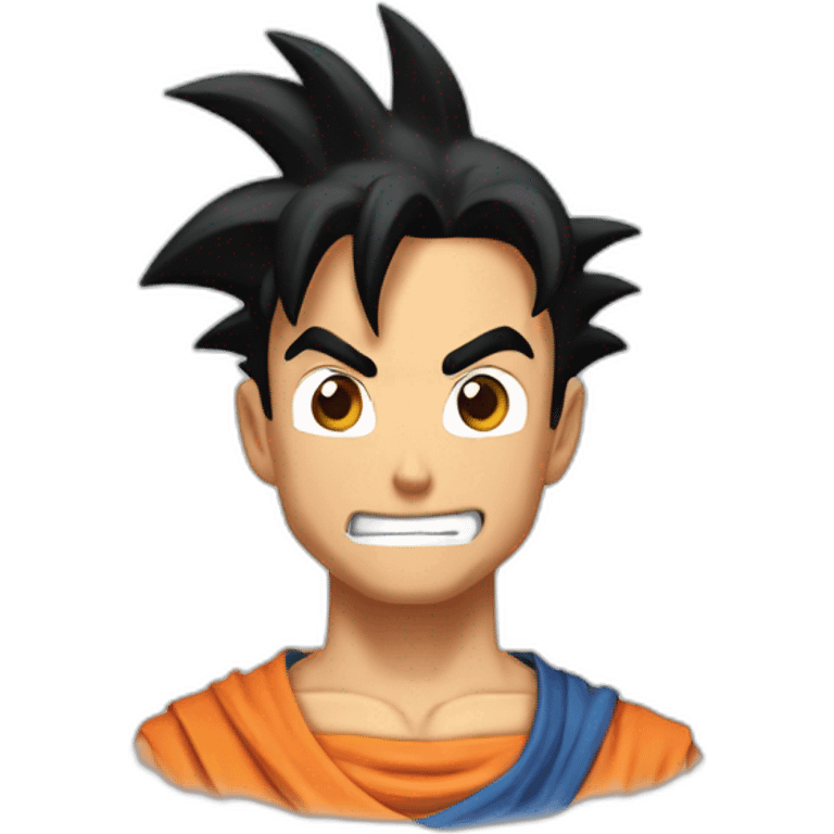 does goku clean nuts? emoji