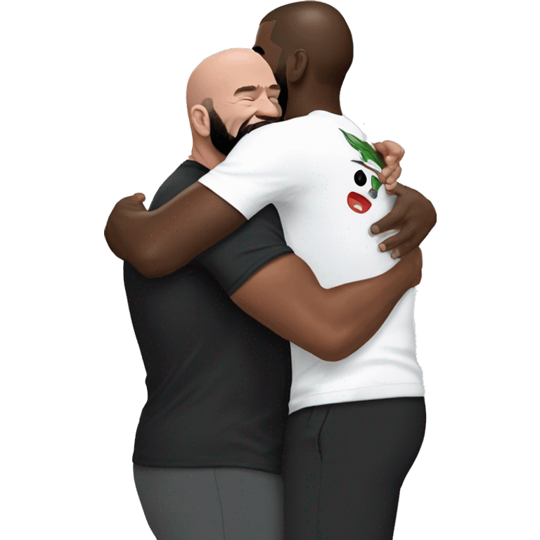 Dana white hugging jon jones emoji