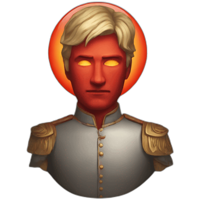 Vladimir red sun emoji