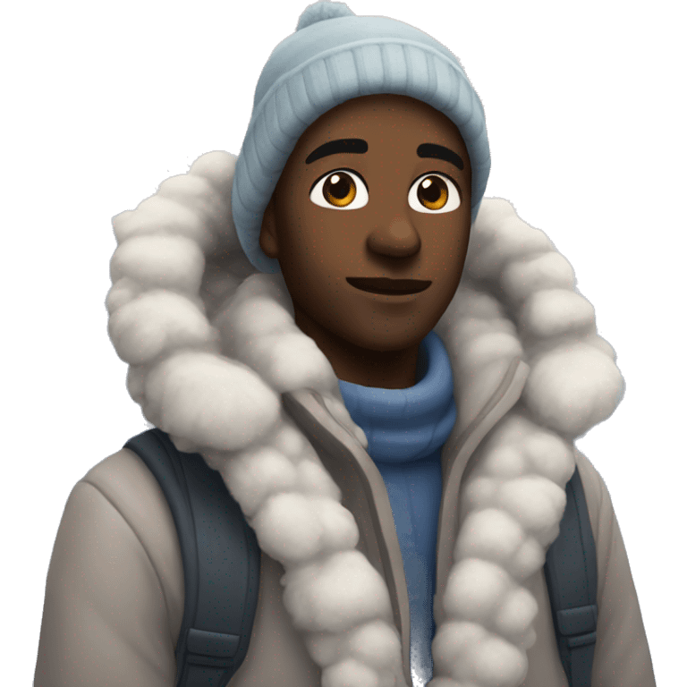 Winter aesthetic emoji