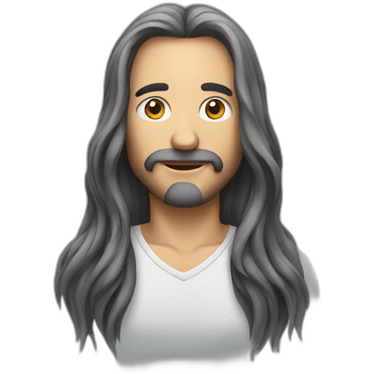 long hair man emoji