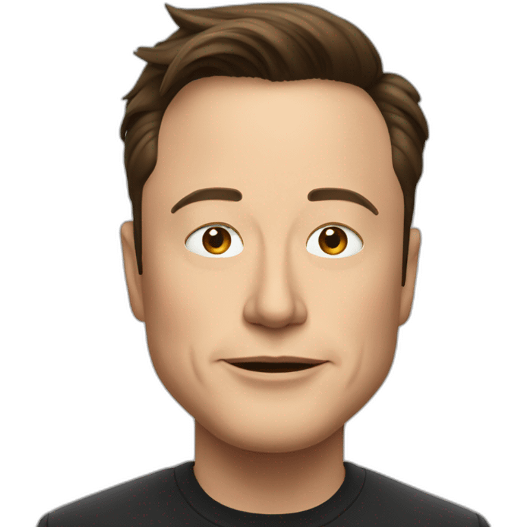 Elon Musk emoji