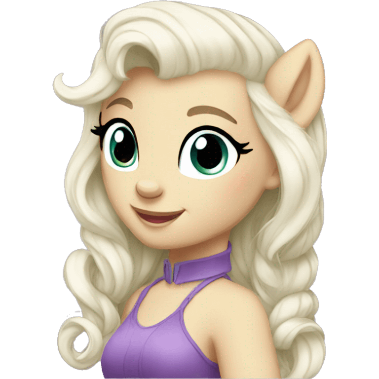 Rarity from my little pony emoji