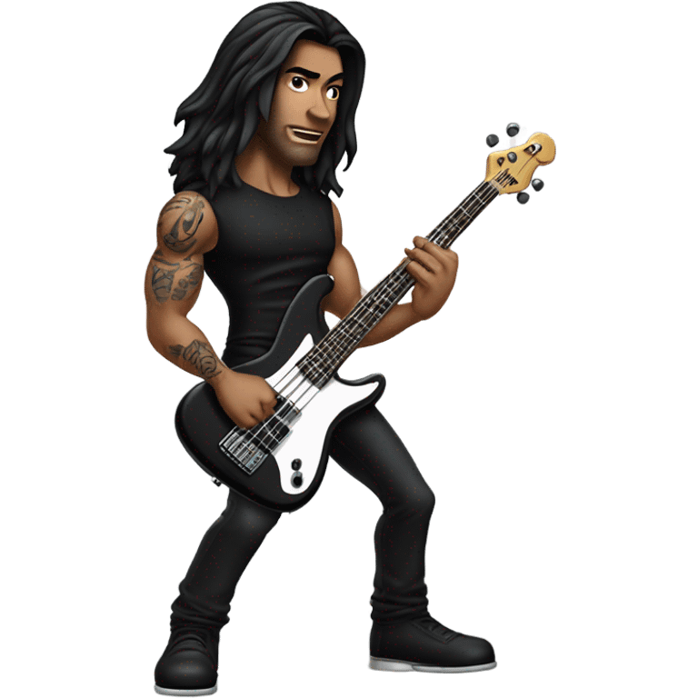 heavy metalbass dude emoji