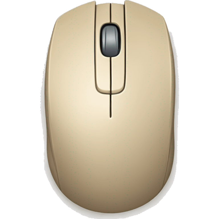 beige computer mouse emoji