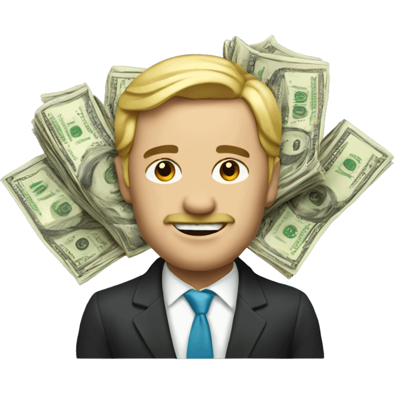 rich and money emoji