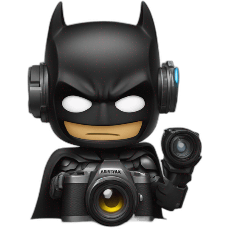 batman with a camera emoji