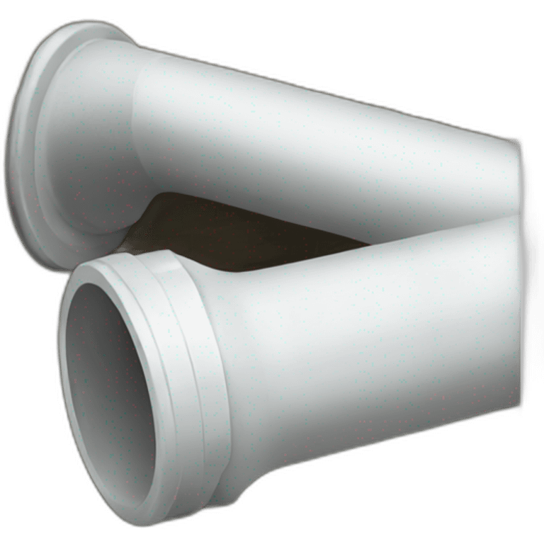 white drainage pipe emoji