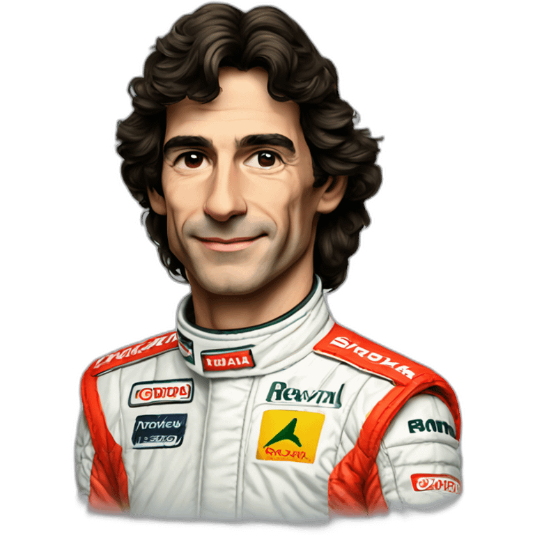 Ayrton Senna emoji