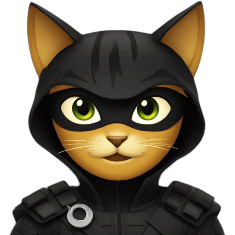 Cat noir emoji