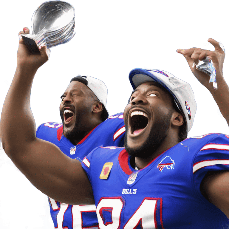 Buffalo bills winning the Super Bowl  emoji