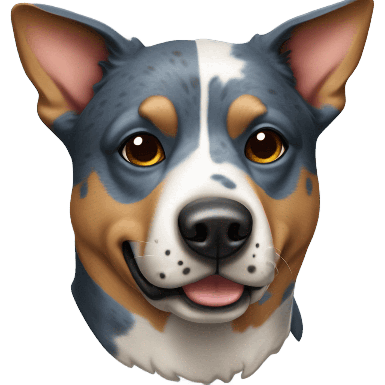 Cattle dog  emoji