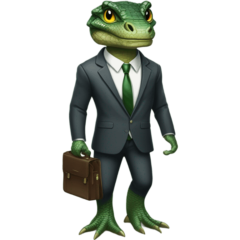 capitalist reptilian emoji