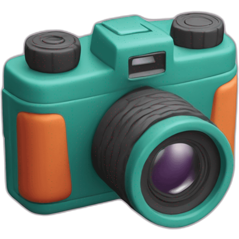 Plasticine Compact Film Camera emoji