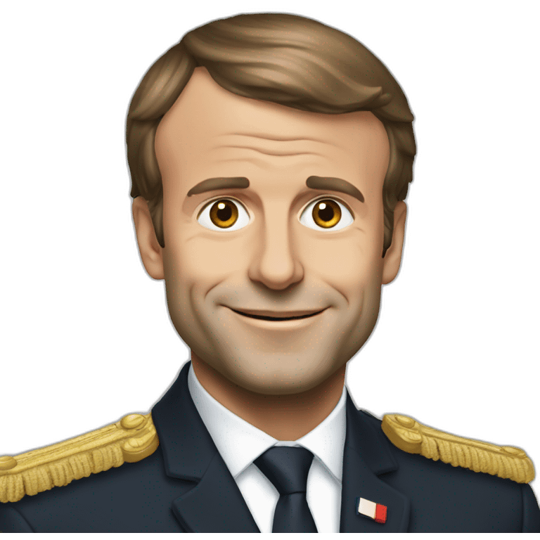 Emmanuel Macron emoji