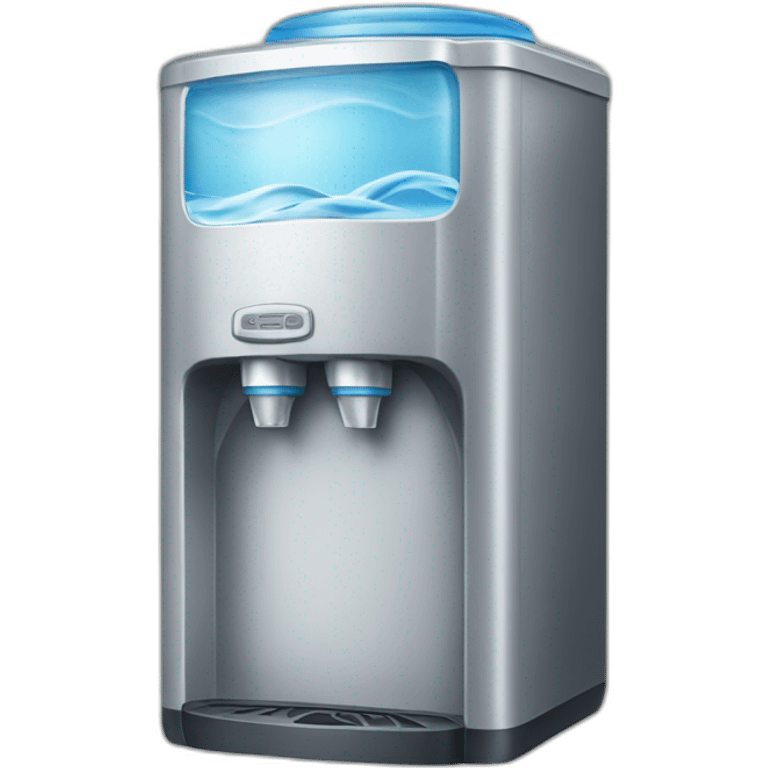 Water cooler no person emoji