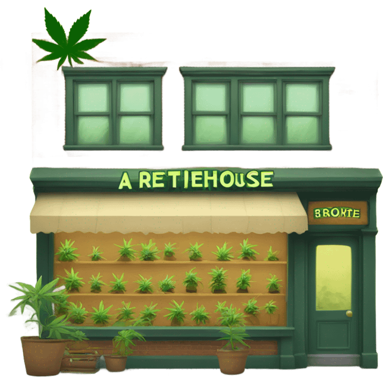 cannabis shopfront  name:treehouse emoji