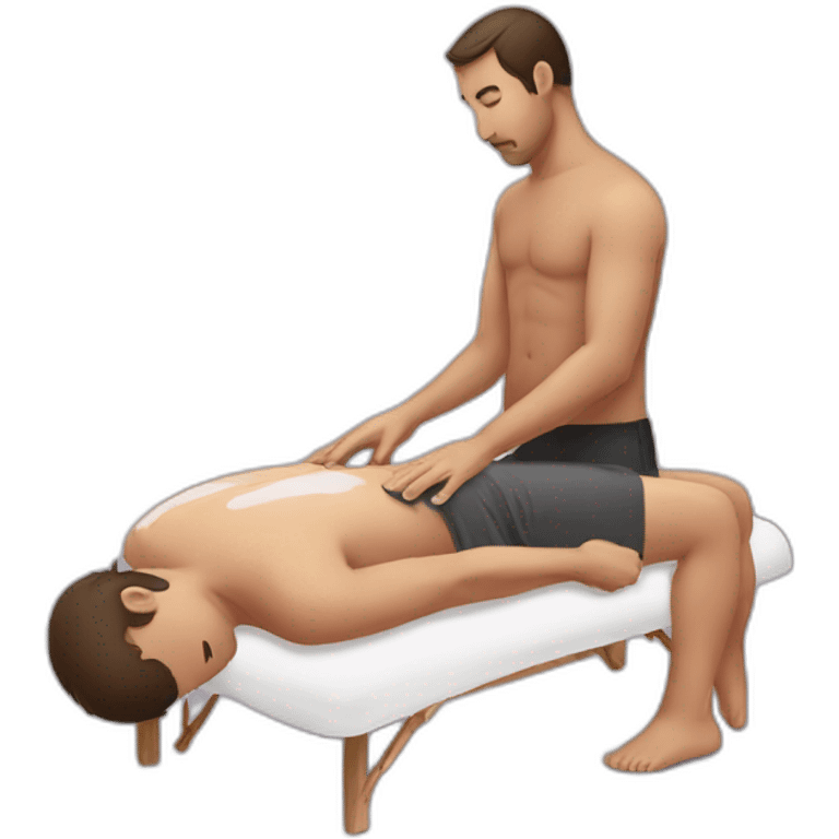 men get a Massage emoji