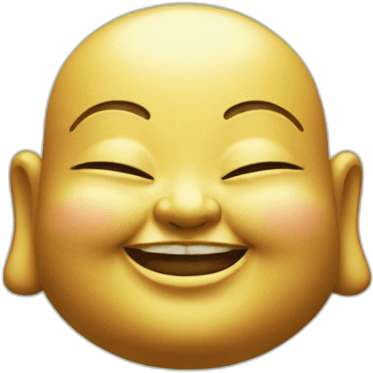 Happy buddha emoji