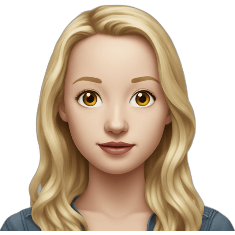 Marion marechal lepen hyperrealistic emoji