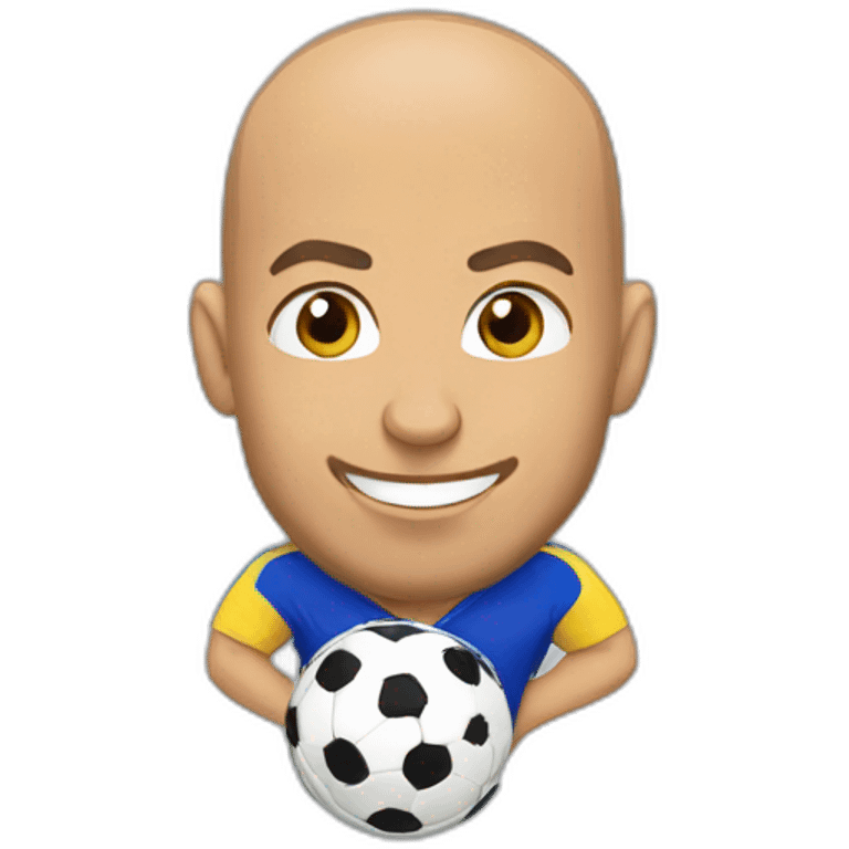 Vin Diesel jugando futbol emoji