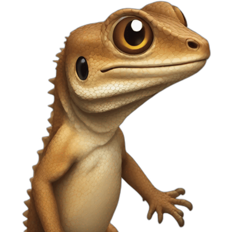 Brown Lizard emoji