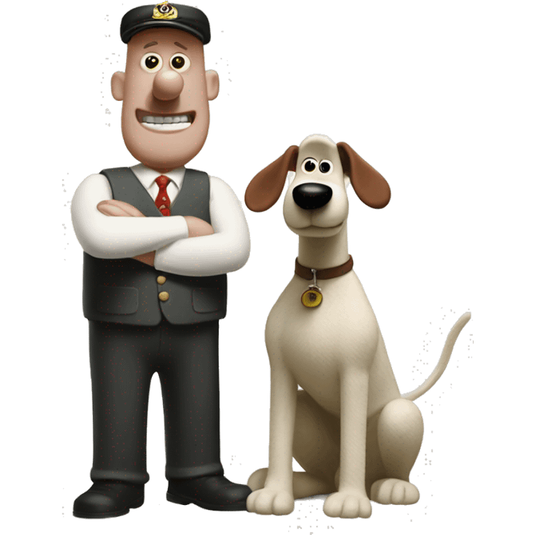 wallace and gromit emoji