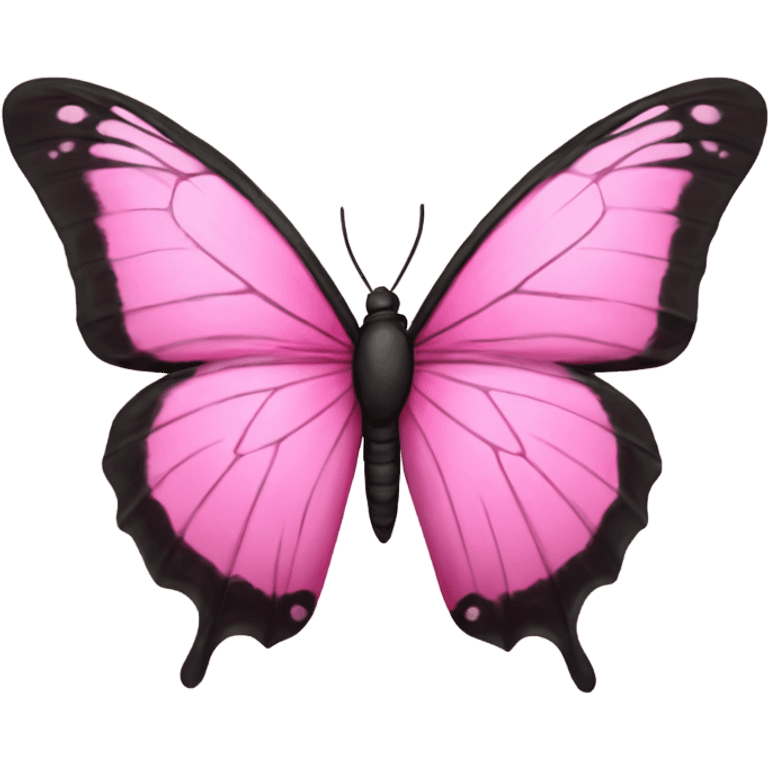 borboleta rosa emoji