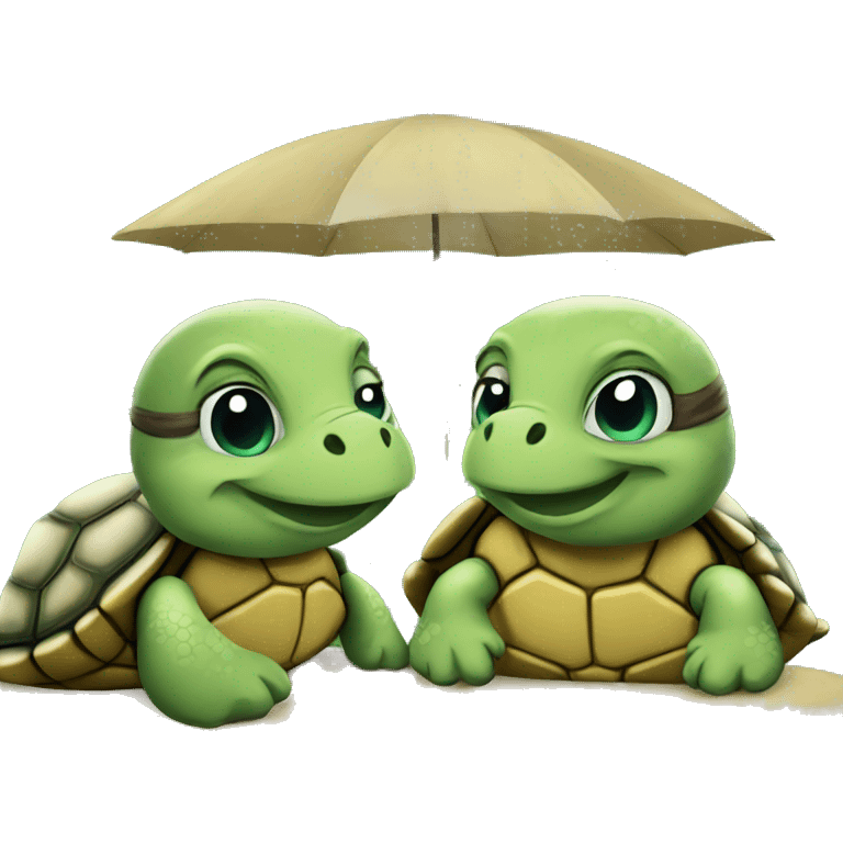 Two Turtles emoji