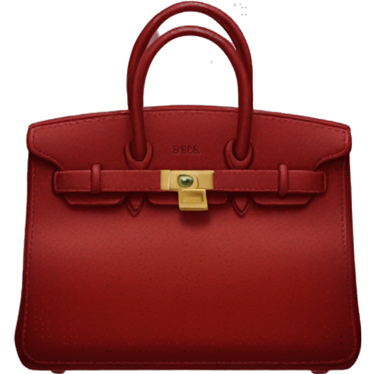 dark red birkin emoji