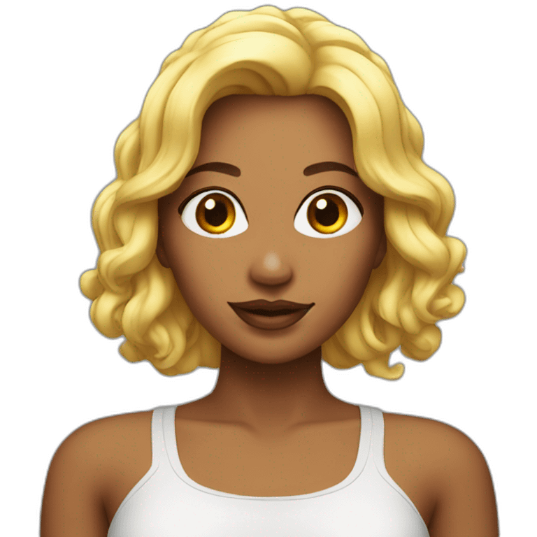 Sexy woman emoji