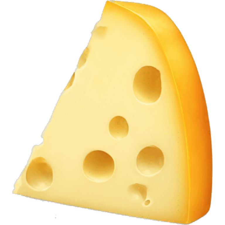 cheese with hidden face emoji