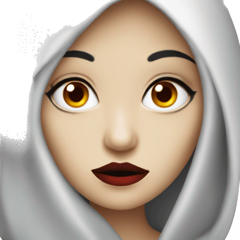 Pretty vampire woman emoji