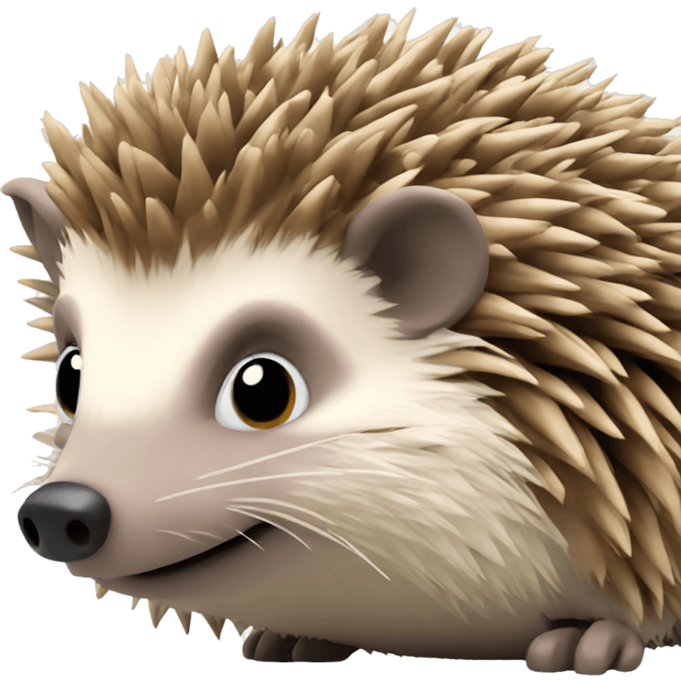 hedgehog 3d emoji