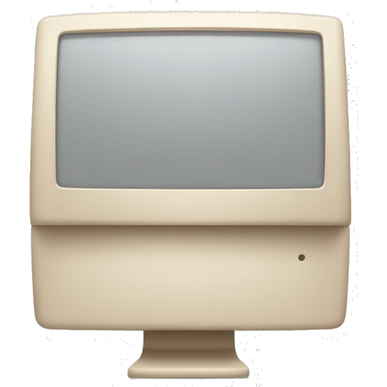 beige imac emoji