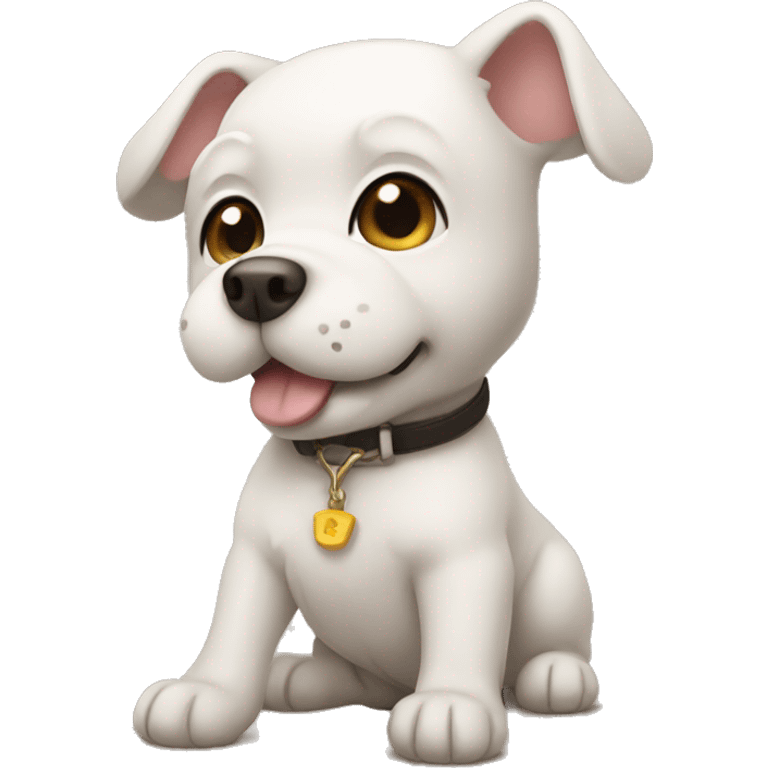 Chibi dog emoji