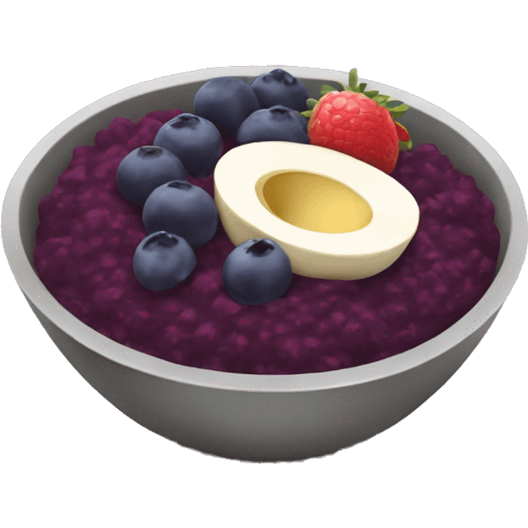 acai bowl emoji