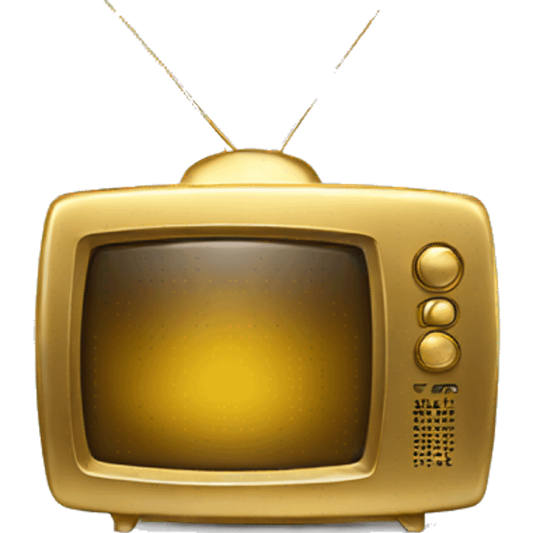 gold tv emoji