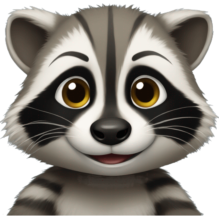 baby raccoon emoji