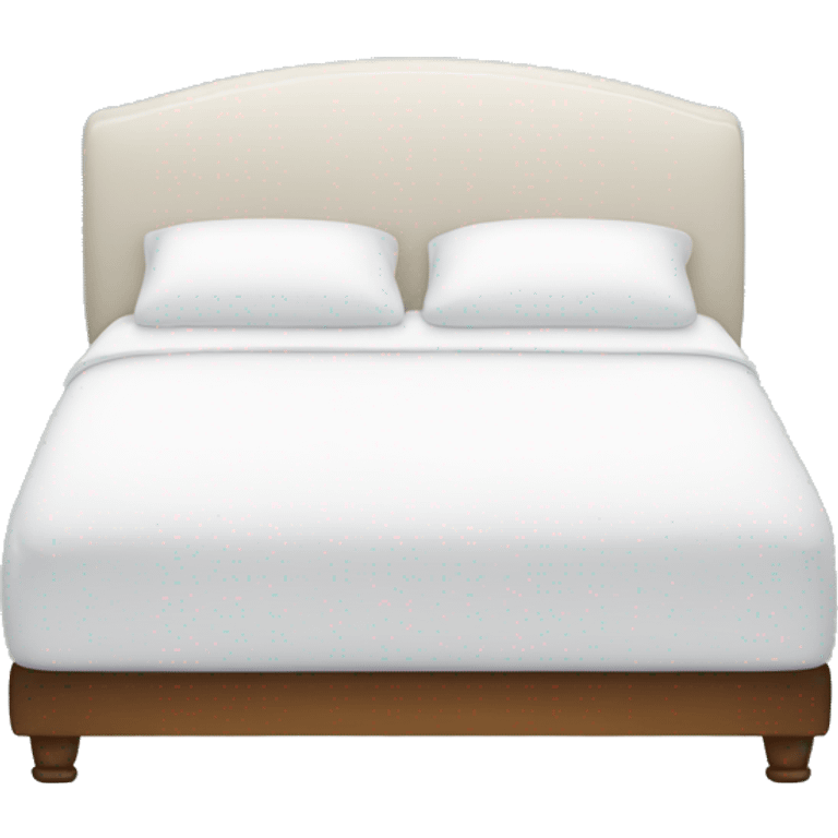 White bed emoji