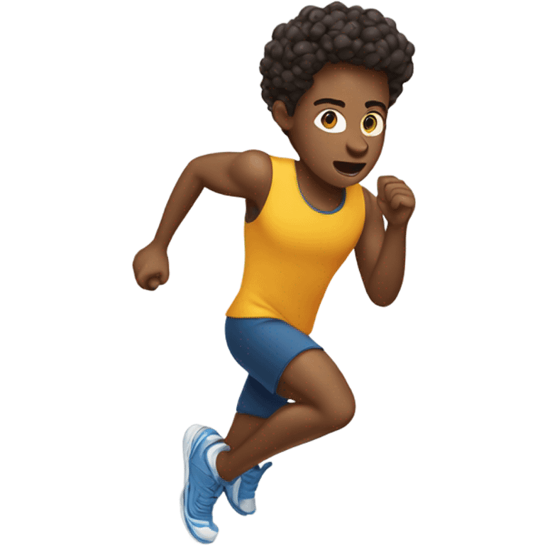 Me running  emoji