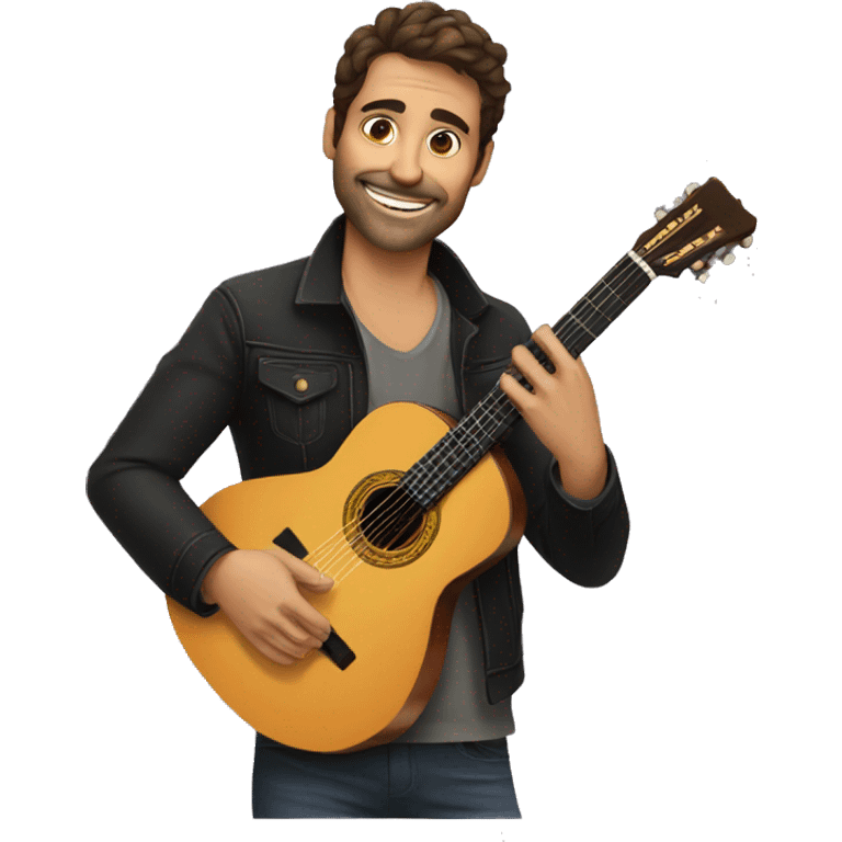 spanish guitar player emoji