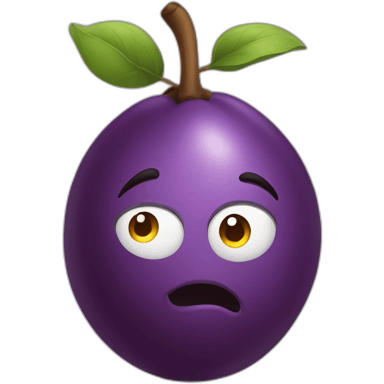 plum where is my money emoji