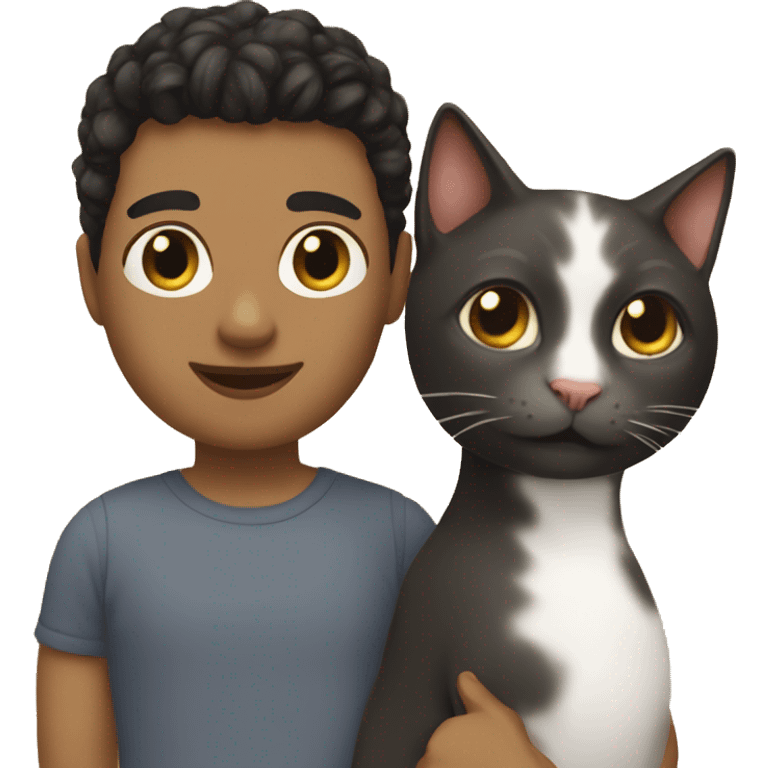 me and my cat emoji