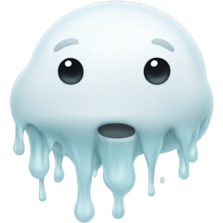 white slime emoji