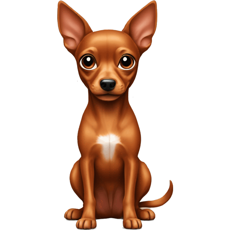 Red Toy Terrier emoji