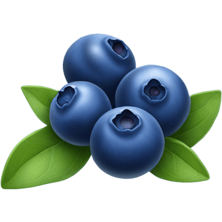 Blueberries WITHOUT LEAVES  emoji