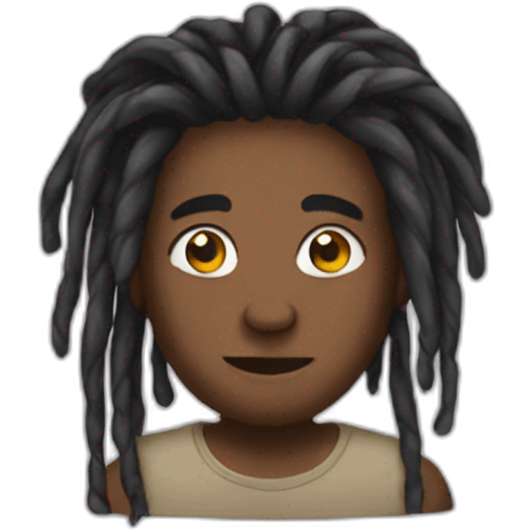 Dread locks emoji