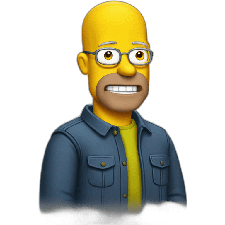 dave ramsey as a simpsons character emoji