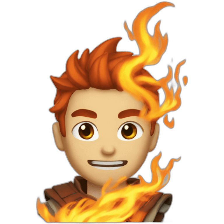 Mako Fire Bender emoji